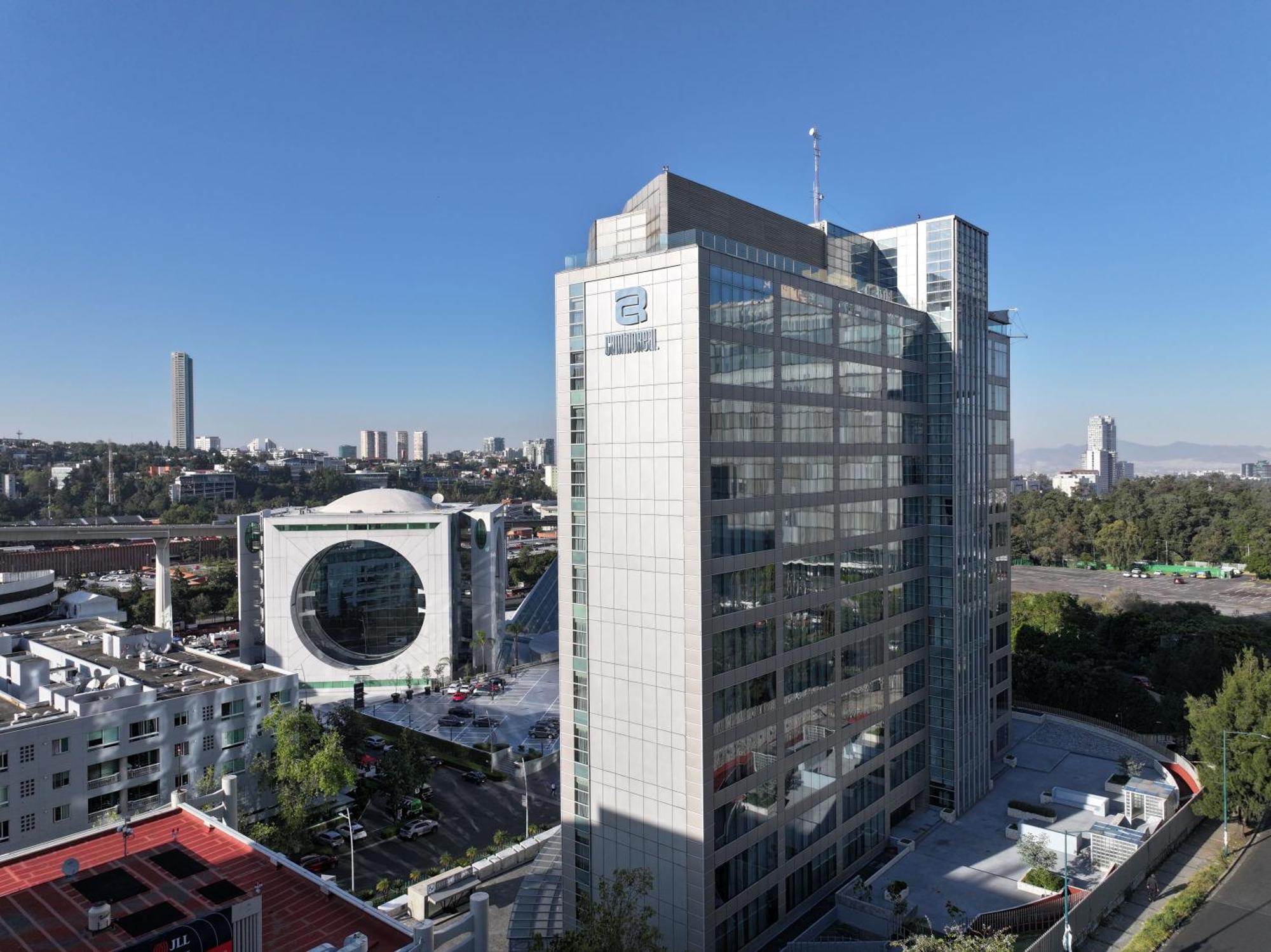 Отель Camino Real Santa Fe Мехико Экстерьер фото Headquarters of the National Institute of Statistics and Geography in Mexico City